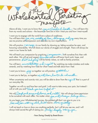 brene brown parenting